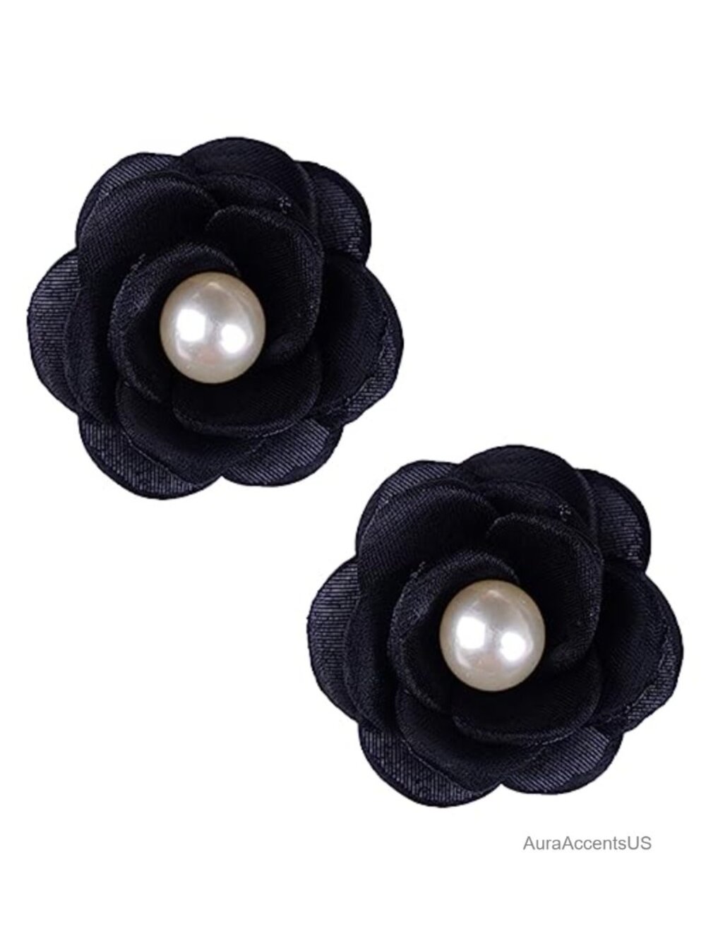 Pearl Flower Shoe Clips, Detachable Buckle Charms for Heels Pumps Decorations